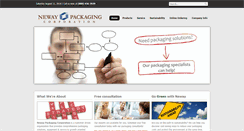 Desktop Screenshot of newaypkg.com